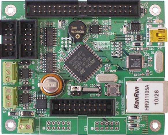 Модуль TE-STM32F407