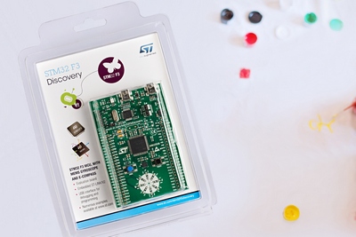 STMicroelectronics Begins Full Production of New STM32 F3 Microcontrollers and Introduces Supporting Discovery Kit with On-Board 9-Axis MEMS Sensors