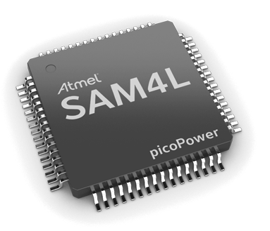Atmel выпускает микроконтроллеры серии SAM4L, имеющие низкое энергопотребление и высокую эффективность