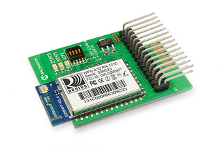 Встраиваемая Wi-Fi отладочные платы Microchip  RN-131-PICtail