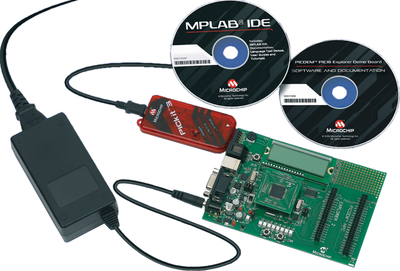 Отладочный набор Microchip PIC18 Explorer Development Kit (DV164136)