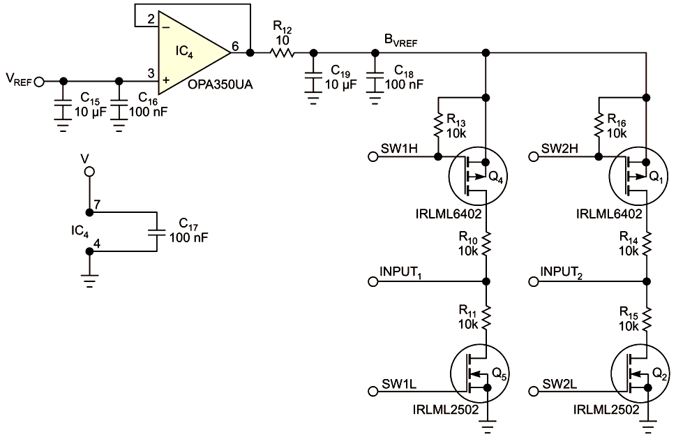 Схема включения irlml6402