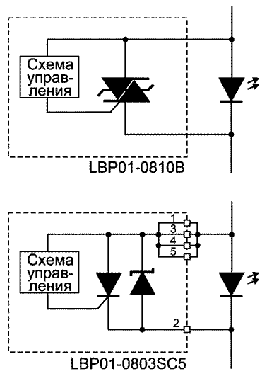 STMicroelectronics - LBP01-0803SC5, LBP01-0810B