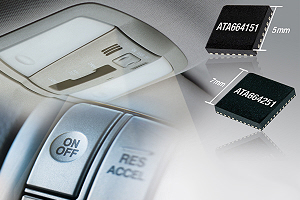 Atmel выпускает семейство миниатюрных системообразующих микросхем с LIN интерфейсом для автомобильных приложений