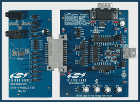 CP2114 Silicon Labs and Wolfson Evaluation Kit (CP2114-WM8523EK)