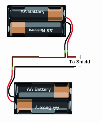 Power source for Filippo robot