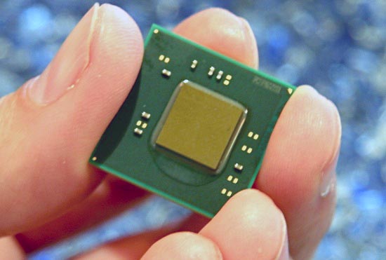 Intel Atom two-core processor