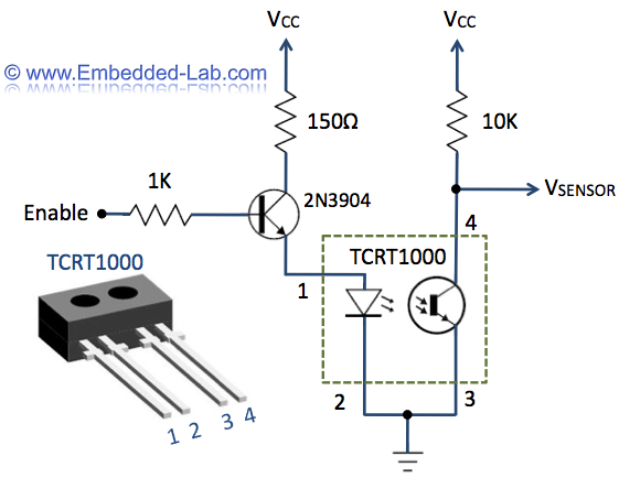 Easy Pulse: A DIY photoplethysmographic sensor for measuring heart rate. Schematic