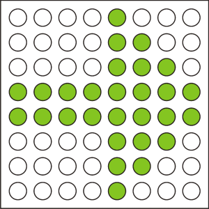 Анимированный индикатор прохода на LED матрице 8×8