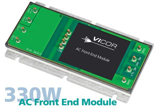 Vicor’s new AC/DC front-end module is its first in the VI Brick format.