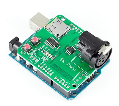 Arduino DMX shield for Illumination Projects