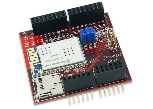 Digilent’s chipKIT Wi-Fi Shield