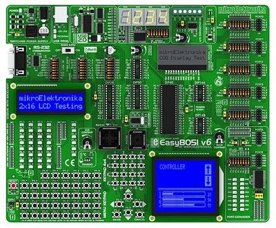 Development System mikroElektronika Easy8051 v6