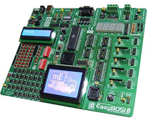 ME-EASY8051B – лабораторный стенд от компании MikroElektronika