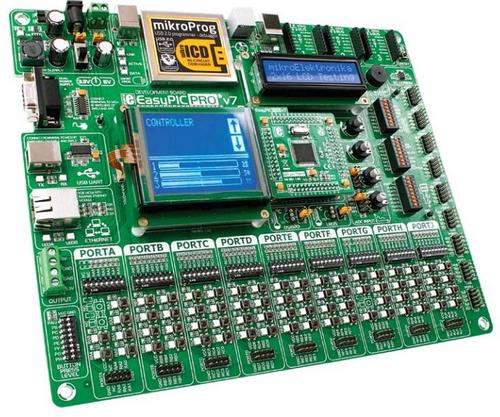 Development Board mikroElektronika EasyPIC PRO v7