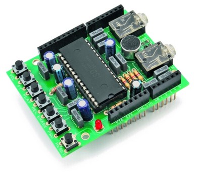 Voice Shield – плата аудио интерфейса для платформы Arduino