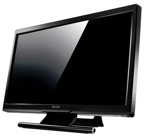 Компания I-O Data объявила о выходе сенсорного Full HD-дисплей LCD-MF223FBR-T