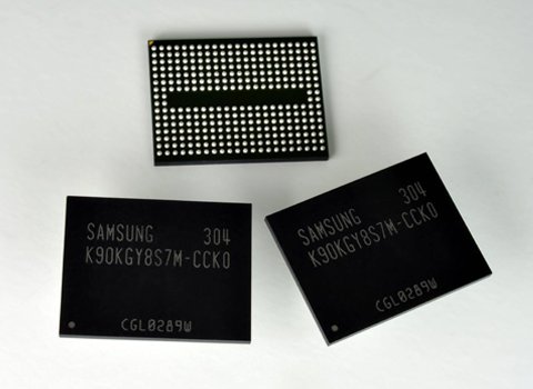Samsung - 128 Гб 3-Bit MLC NAND flash-память