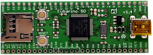 Отладочная плата Microchip chipKIT Fubarino SD (TCHIP010)