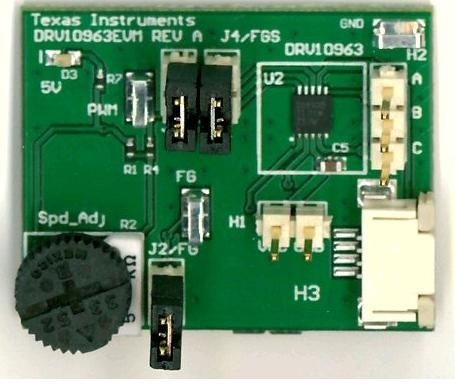 Evaluation Module Texas Instruments DRV10866EVM