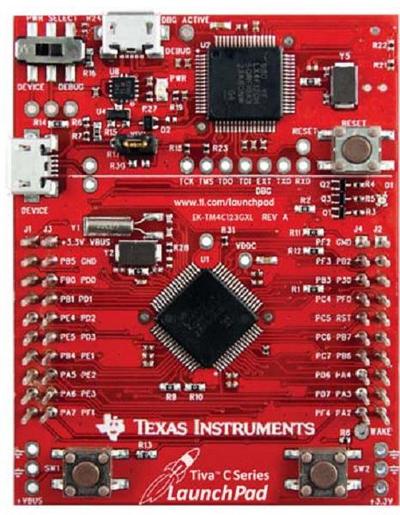 Оценочная плата Texas Instruments EK-TM4C123GXL