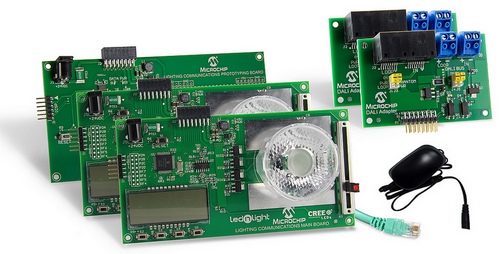 Стартовый набор Microchip DALI Starter Kit (DV160214-1)