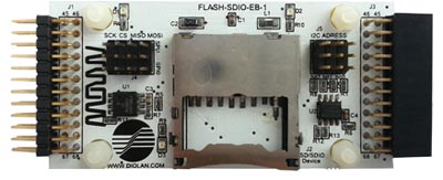 Extension Board Diolan FLASH-SDIO-EB-1