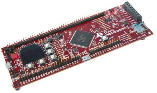 Texas Instruments выпускает отладочный набор для микроконтроллеров серии Tiva C TM4C123G