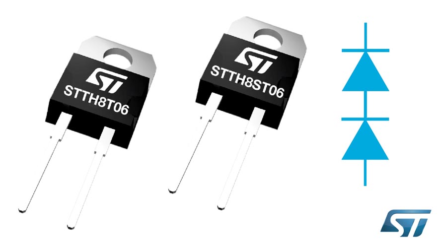 STMicroelectronics - STTH8T06, STTH8ST06