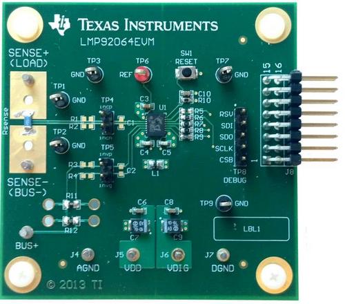 Оценочный модуль Texas Instruments LMP92064EVM