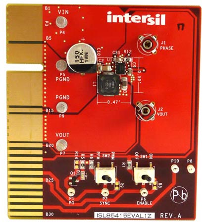 Intersil - ISL85415EVAL1Z Design Evaluation Kit
