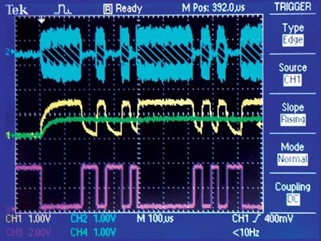 Simple Circuit Communicates Over Low-Voltage Power Lines