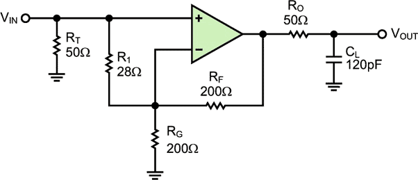 Сompensating amplifiers that are stable at gain ≥ 10 to operate at lower gains