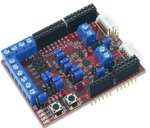 Плата расширения Digilent chipKIT motor control shield