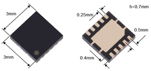 Toshiba - TPD1055FA корпус WSON10