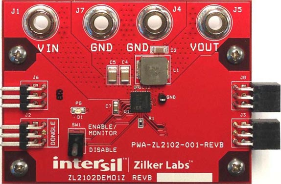 ZL2102DEMO1Z Demo Board