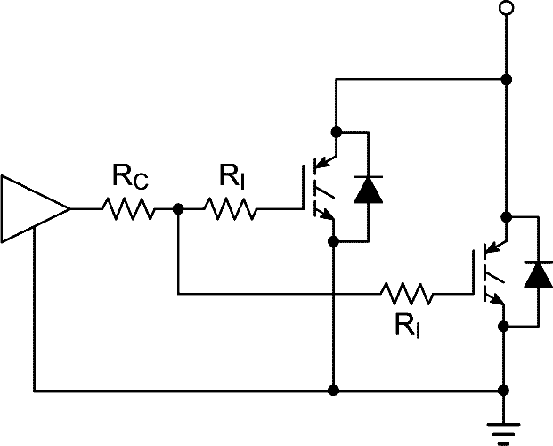 Параллельное включение IGBT транзисторов