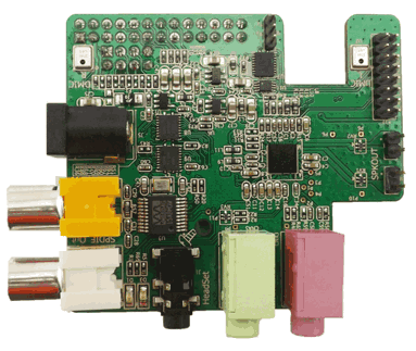Wolfson Audio Card from element14 - High Definition Audio for the Raspberry Pi