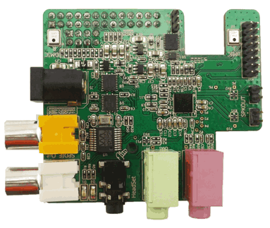 Звуковая карта для Raspberry Pi от Wolfson