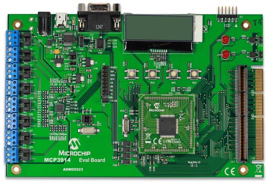 Microchip - Отладочная плата MCP3914