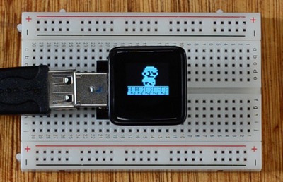 MicroView - супер миниатюрная Arduino-совместимая отладочная плата с OLED дисплеем