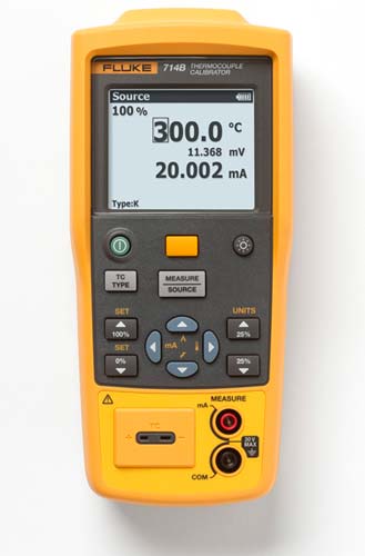 Температурные калибраторы термопар Fluke 714B