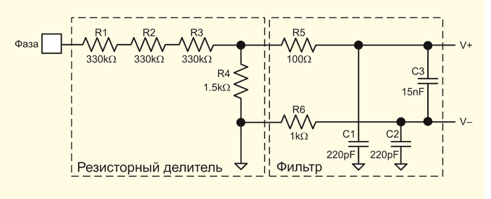 Технический учет электроэнергии с микросхемами Texas Instruments