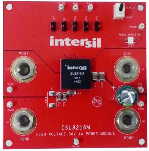 The ISL8216MEVAL1Z evaluation platform