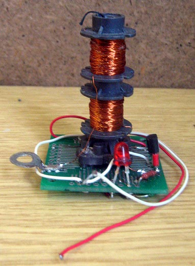 Датчик прикосновения на транзисторе