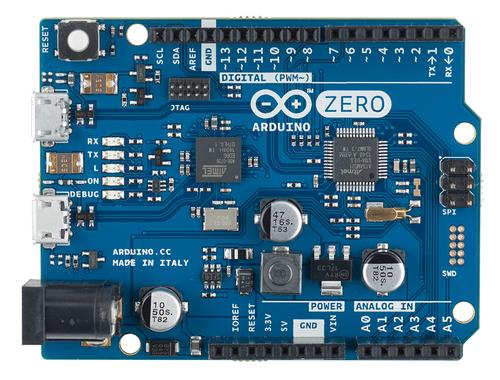 Meet Arduino ZERO - the new board jointly developed by Arduino and Atmel