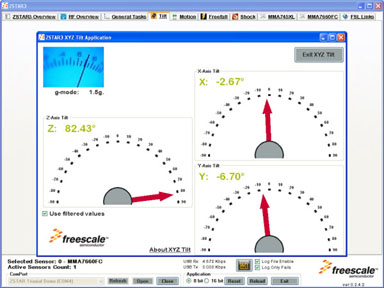 Evaluating Accelerometers for Portable Designs