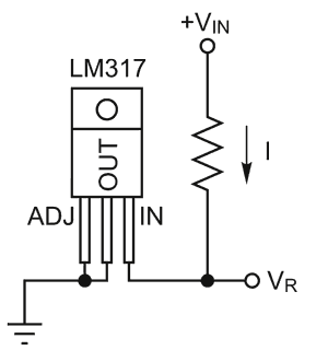 Мощный стабилитрон на основе регулятора LM317