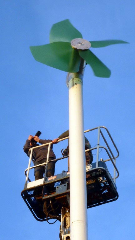 Wind turbines for low wind speeds defy Betz limit efficiency
