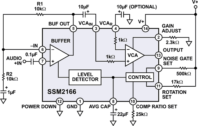 Практика использования ИМС усилителей с АРУ серии SSM21xx